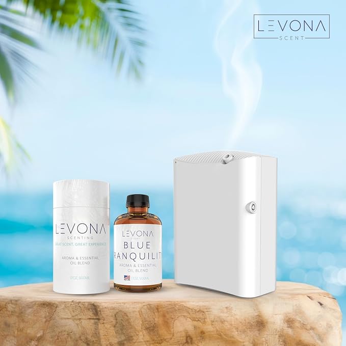 Levona Scent Pure Essential Oils: Blue Tranquility Aromatherapy Oils - Image 4