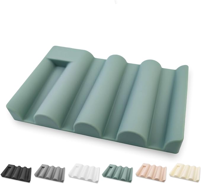 Soap Dish for Shower, Bathroom & Kitchen – Non-Slip, Self-Draining Design to by MrBulloc