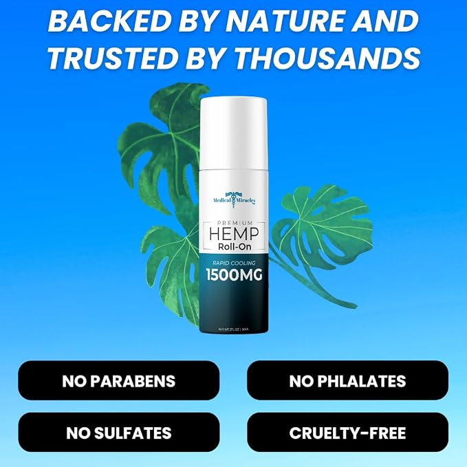 Medical Miracles New Hemp Oil Roll On - Image 4