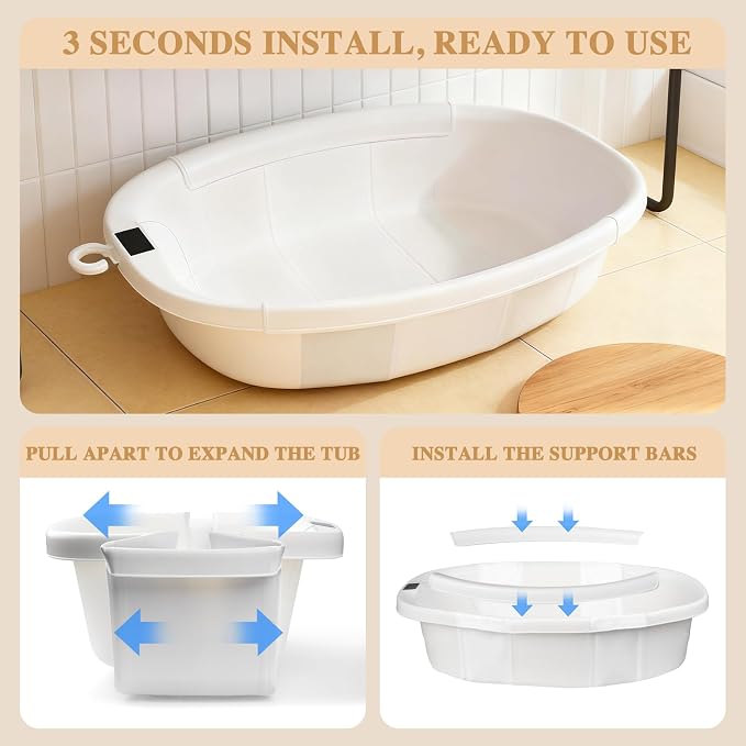 Baby Bathtub, Baby Bath Tub - Image 2