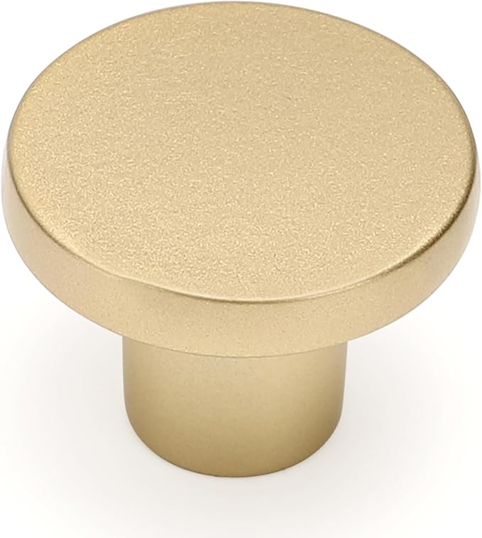 Ravinte 1 Pack Cabinet Knobs Sandy Gold Kitchen Cabinet Knobs Round Dresser by Ravinte