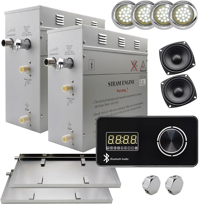 Superior Encore Plus 18kW Steam Shower Generator Kit by SteamPlanet
