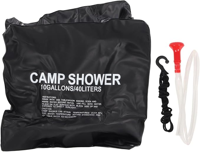 Solar Shower 40L, Portable Cam Shower by Unknown