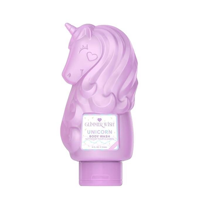 Glimmer Wish Unicorn Kids Body Wash, Gentle Cleanser and Moisturizing Sulfate by GlimmerWish