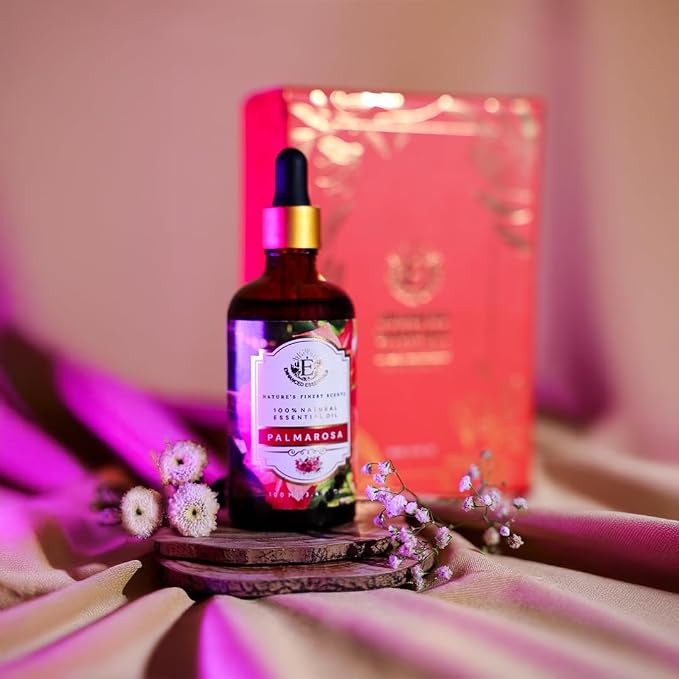Luxurious Palmarosa Essential Oil by Enhanced Essentials| Slow Distilled & Pure| - Image 2