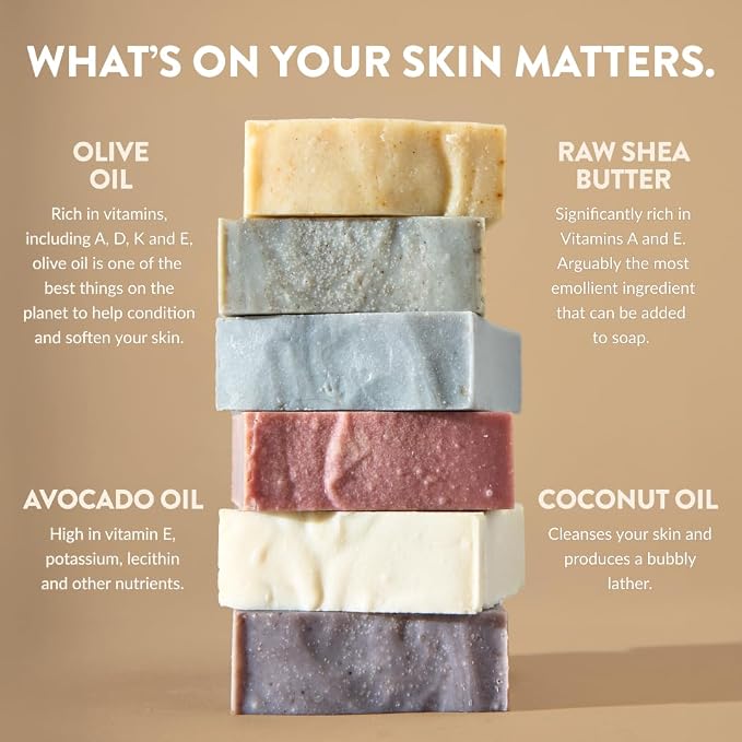 Crate 61, Handmade in Canada, Plant Based Cold Process Natural Bar Soap - Image 5