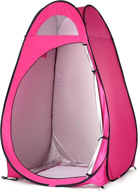 Pop Up Privacy Shower Tent, Portable Outdoor Bathroom Toilet Changing Dressing by Shyneer