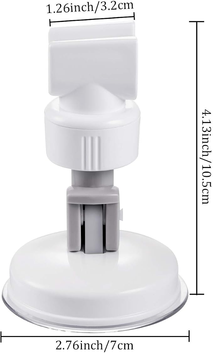 Zhehao Adjustable Shower Head Holder, Removable Suction Cup Shower Head Holder - Image 3