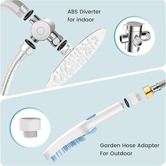 4 Mode Dog Shower Attachment, Dog Shower Sprayer - Image 3