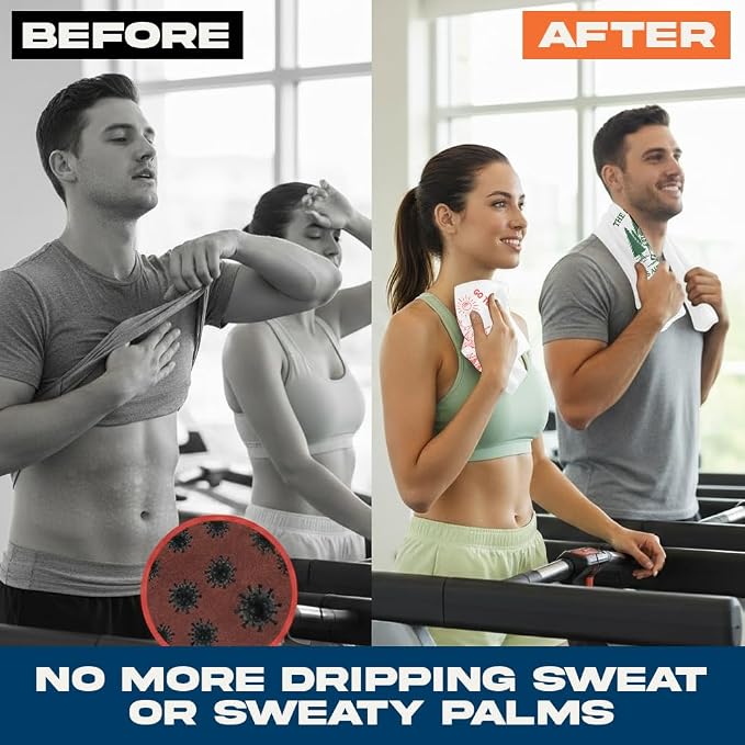 ARMORAY Sweat Absorbing Towel Handkerchief – Quick-Dry Microfiber Gym Towels - Image 3
