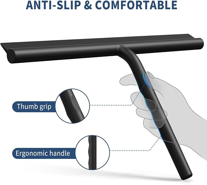 ecooe Silicone Shower Squeegee - Image 4