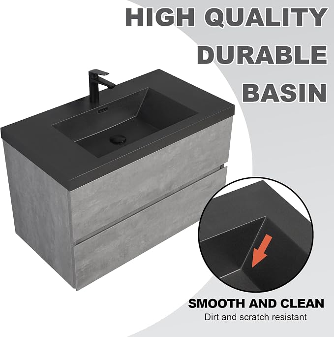 36" Floating Bathroom Vanity - Image 7