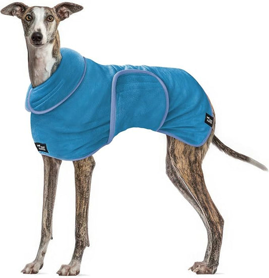 Tuff Pupper Fast Drying Dog Bath Robe | 800 GSM Plush Dog Towel by TuffPupper
