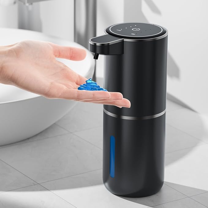 Automatic Soap Dispenser Touchless, 4-Level Adjustable 1200mAh, 12.8oz/380ml by Unknown
