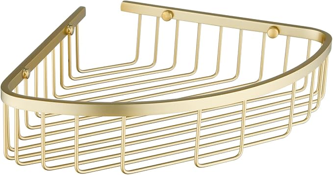 Bathroom Shower Caddy Corner Shelf Basket, Corner-Hollow Design, Ultra Sturdy - Image 2
