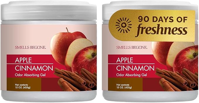 SMELLS BEGONE Air Freshener Odor Absorber Gel - 15 oz by SMELLSBEGONE