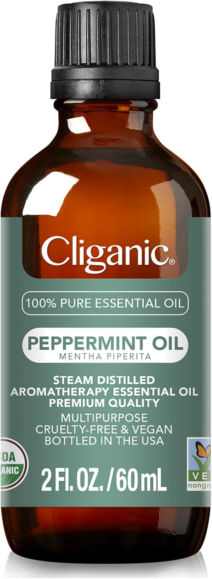 Cliganic Organic Peppermint Essential Oil - Image 4