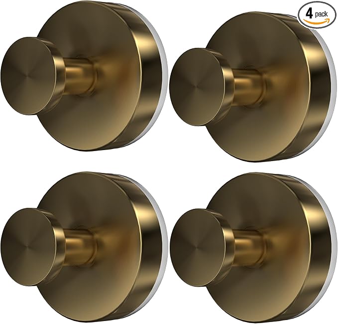 Suction Cup Hooks for Shower, Glass Door, Hold Robe & Wreath, Hanging up to 15 by VisittheAbluFirst