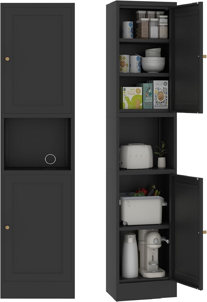 Tall Narrow Storage Cabinet by XIUSVON