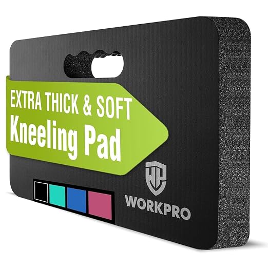 WORKPRO Extra Thick Kneeling Pad, Soft Foam Cushioning by WORKPRO