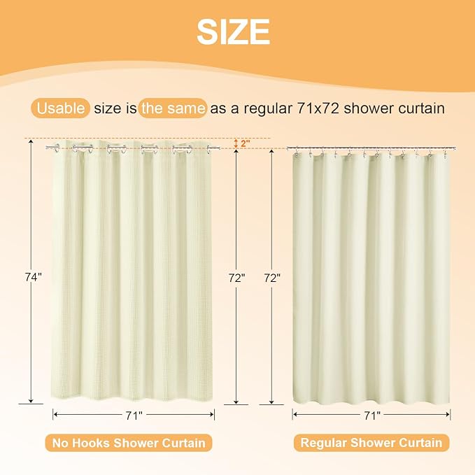 River Dream Cotton Blend Shower Curtain - Image 7