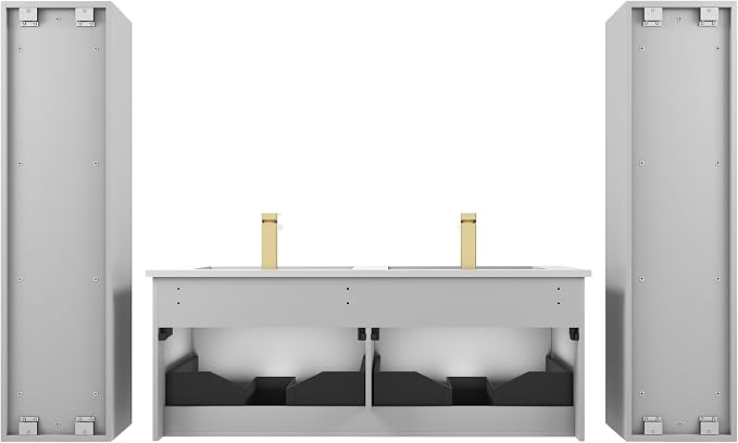 Blossom 48 Inch Double Sink Bathroom Vanity - Image 9