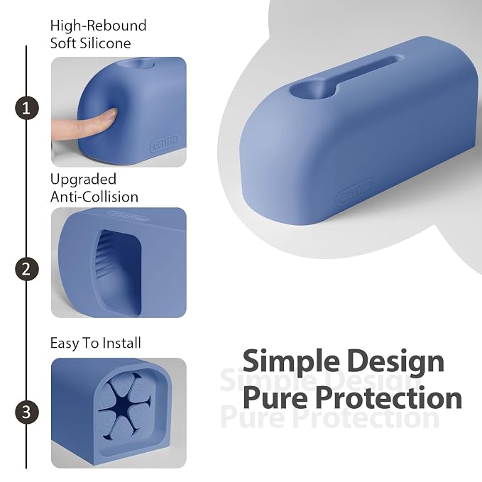 Faucet Cover Bathtub, Soft Silicone Tub Spout Cover, Faucet Protector - Image 2
