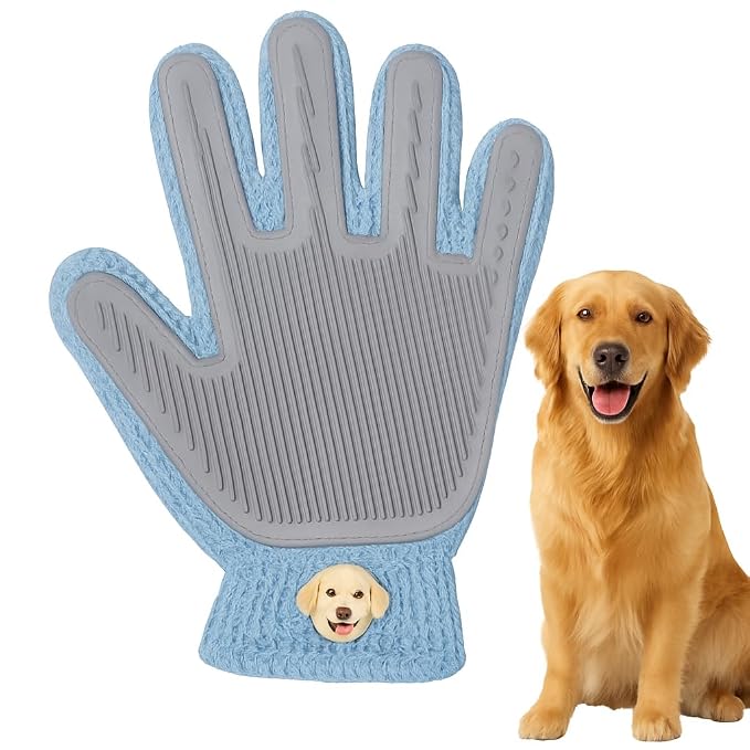 Pet Hair Removal Glove, for Dogs & Cats – Pet Hair Remover for Laundry by Unknown