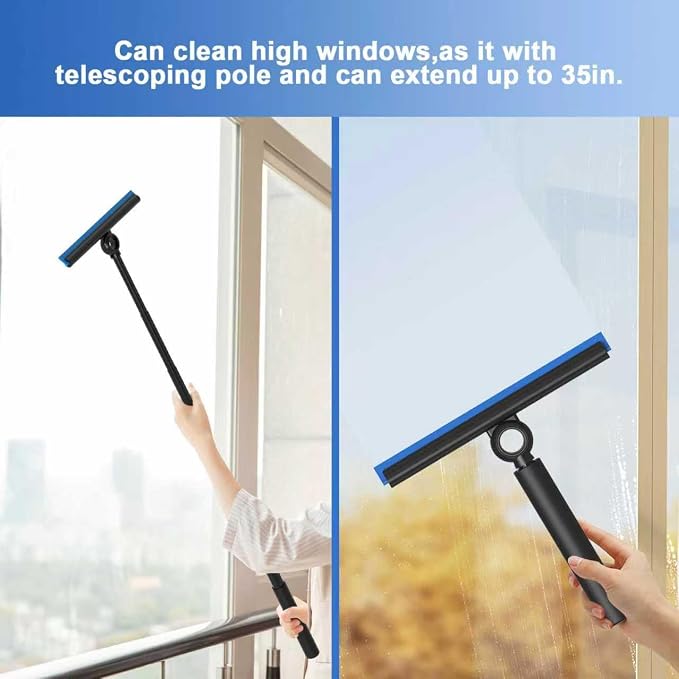 Shower Squeegee for Glass Doors, Squeegee - Image 5