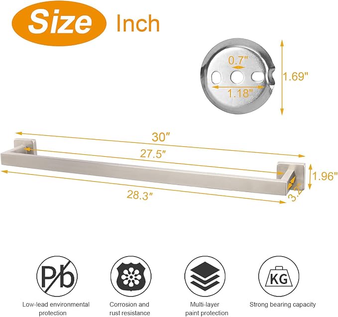 TocTen Bath Towel Rack - Image 2