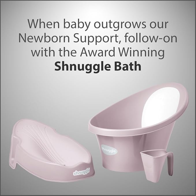 Shnuggle | Newborn Baby Bath Support | Ergonomic Soft-Touch Seat | Lightweight - Image 10