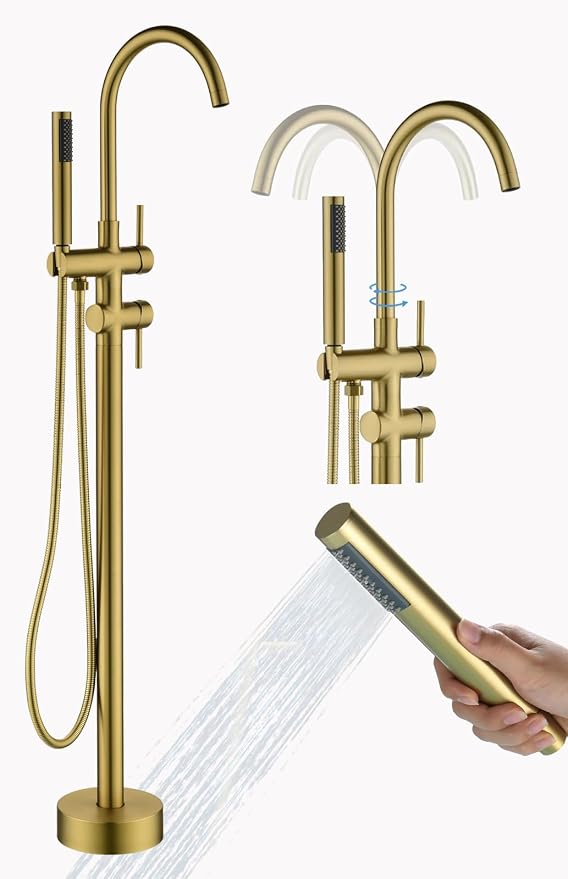 Modern Freestanding Tub Faucet by OMEKNTOP