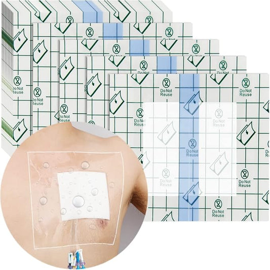 25 Pcs Waterproof PD Dialysis Catheter Wound Cover Shields Island Dressing by Unknown