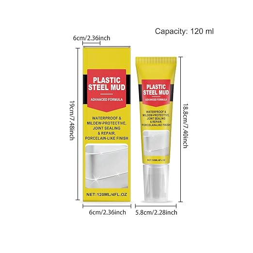 Waterproof Sealant Tube, Quick Dry Joint Filler, 300ml Multipurpose Repair Paste - Image 2