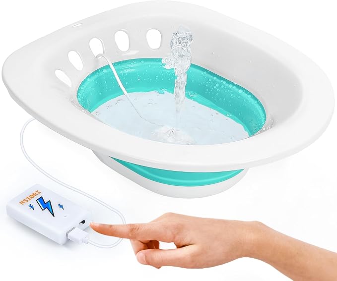 Electric Sitz Bath for Toilet Seat- Suitable for Pregnant Women and Perineal by MSIORI