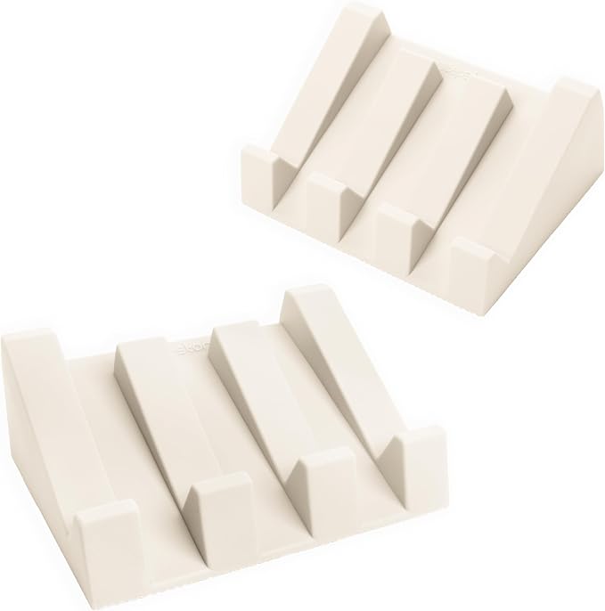 Silicone Soap Dish Self Draining Bar Soap Holder by iSoapStone