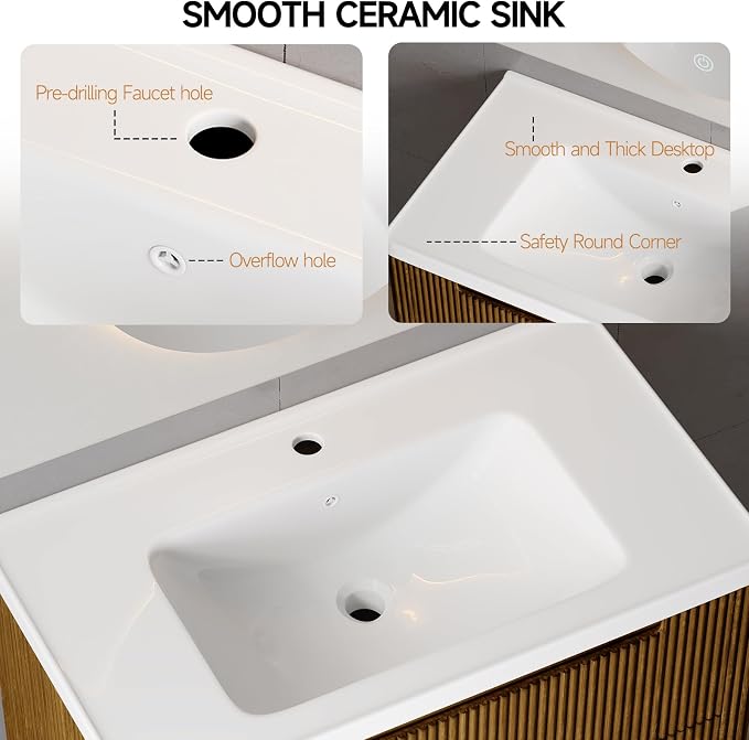 ONBRILL Modern Bathroom Vanity - Image 9