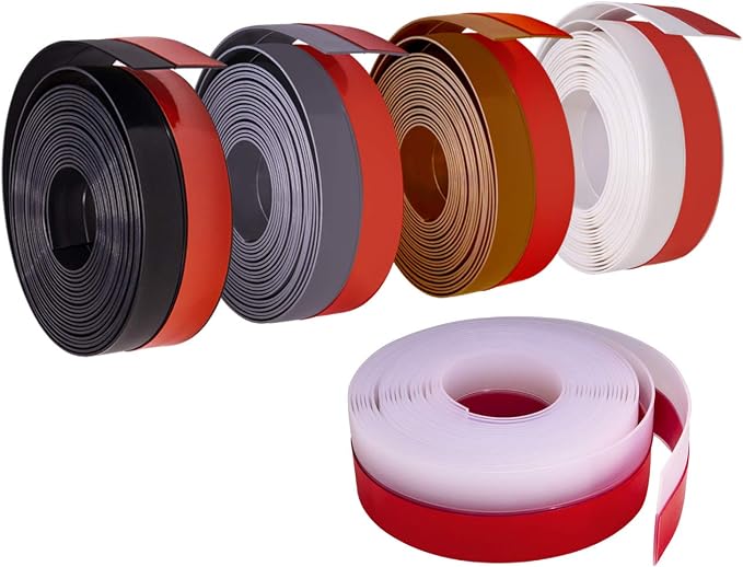 TORRAMI Silicone Weather Stripping 1 inch Width 20 Feet Length, Seal - Image 4