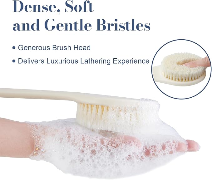 Back Scrubber for Shower, Shower Body Brush for Cleaning - Image 5