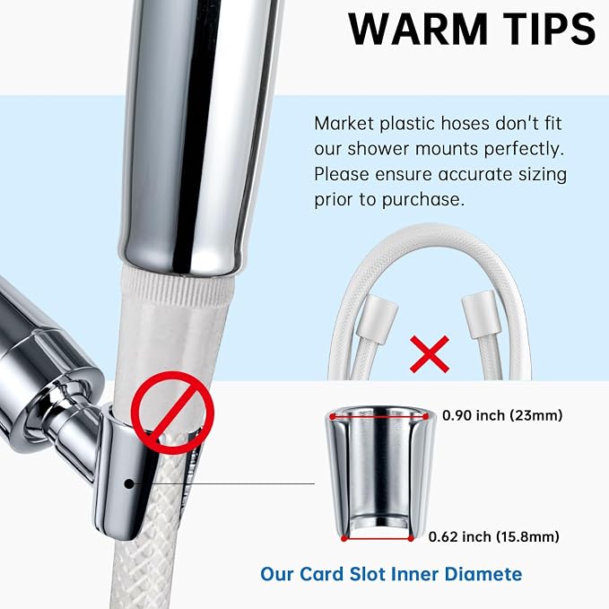 G-Promise Metal Shower Head Holder - Image 3