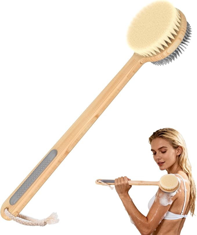 Back Scrubber for Shower by -100SoftSilicone-