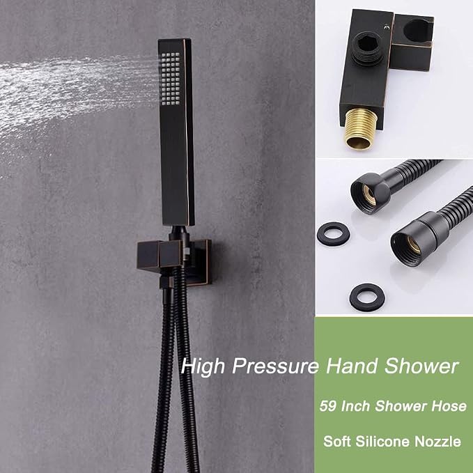 Oil Rubbed Bronze Digital Display Shower System - Image 9