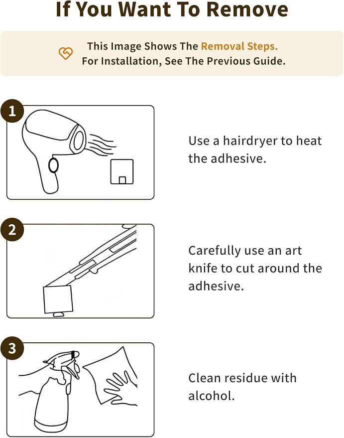 Square Self Adhesive Towel Hooks - Image 8