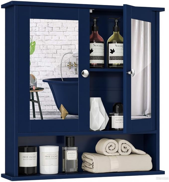 Tangkula Bathroom Medicine Cabinet by TANGKULA