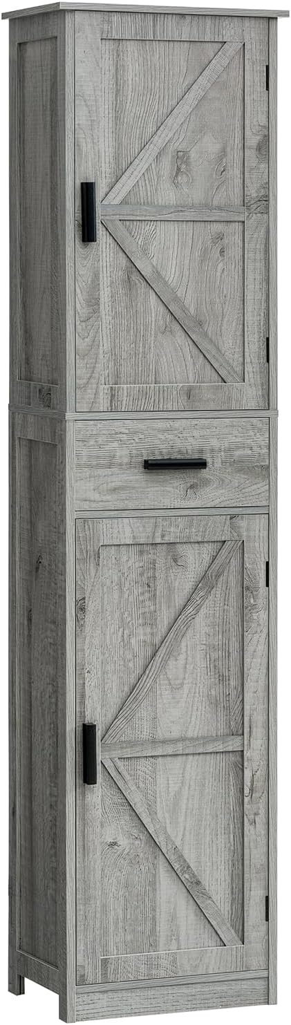 WEENFON Tall Bathroom Cabinet, Storage Cabinet by WEENFON