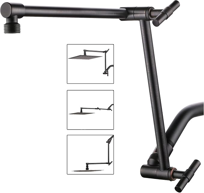 Oil Rubbed Bronze Shower Arm Extension by OysdmnShower