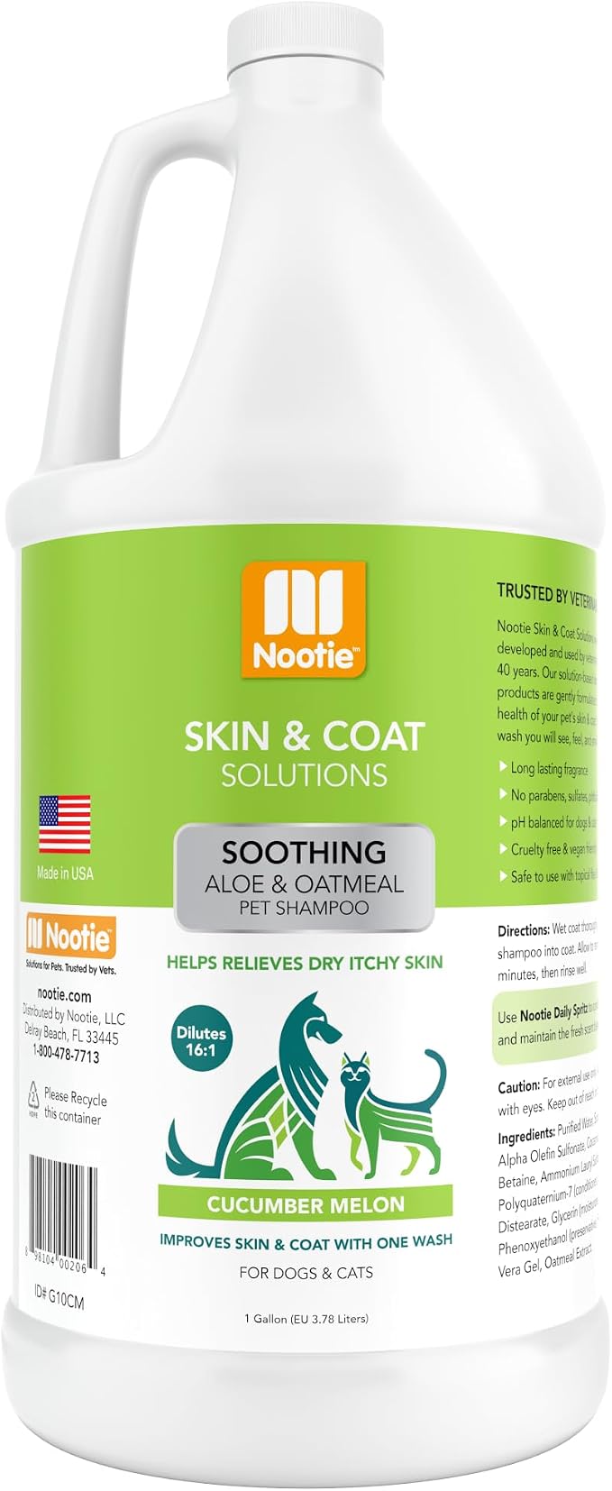 Nootie Aloe&Oatmeal Pet Shampoo by Nootie