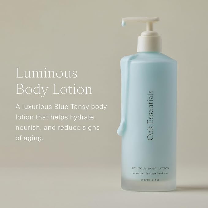 Oak Essentials Luminous Body Lotion | Hydrating Blue Tansy Body Lotion - Image 2
