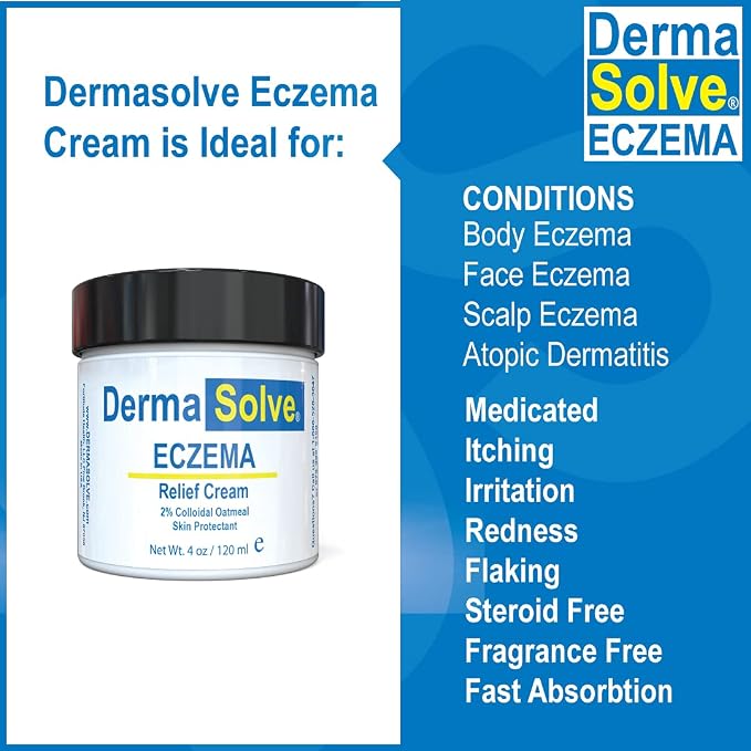 Dermasolve Full Body Eczema Relief Lotion Cream - Image 2