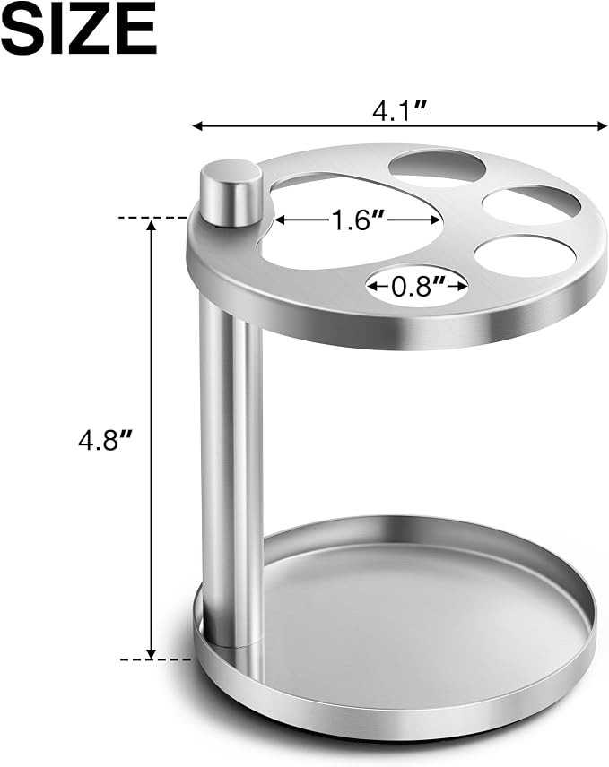 Stainless Toothbrush Holder Stand - Image 6